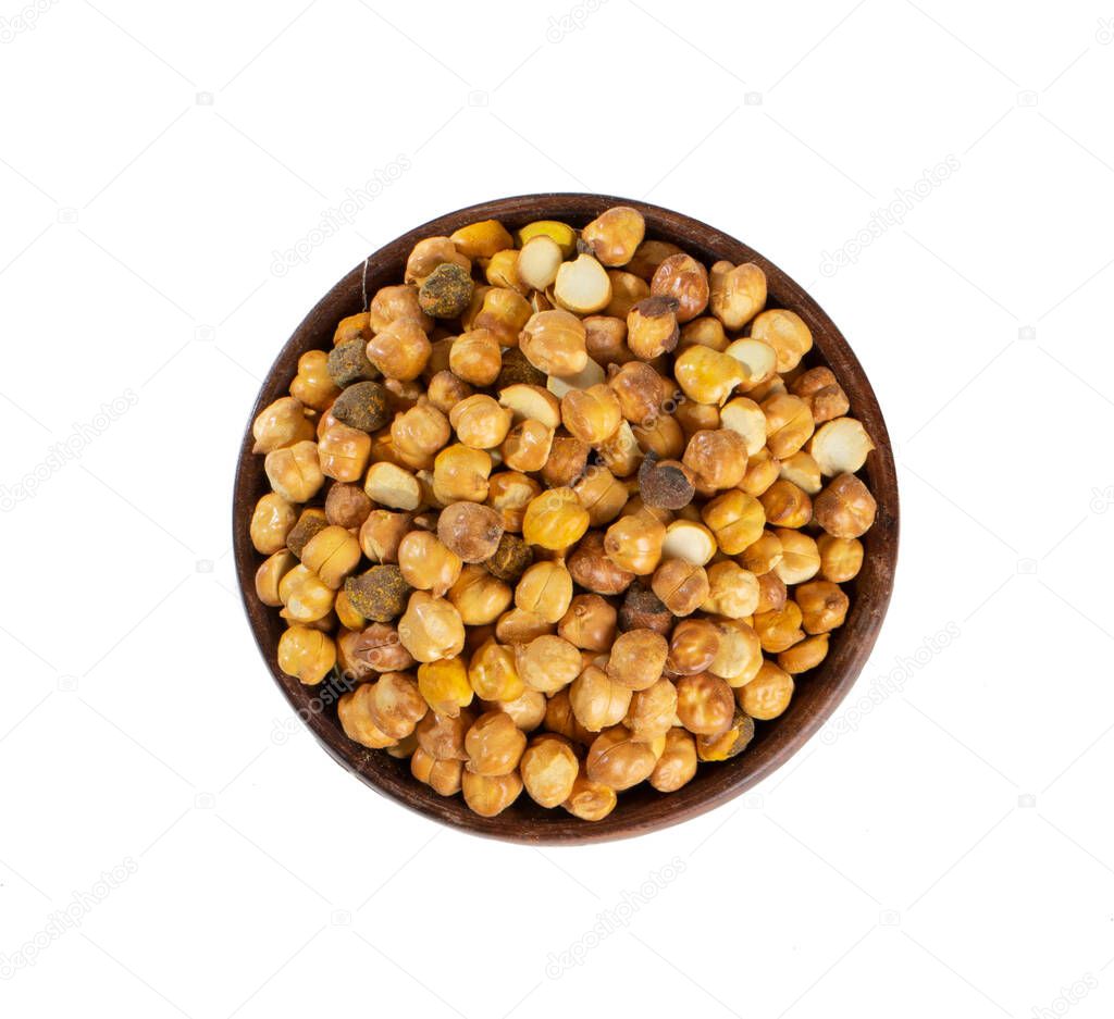 Garbanzo asado picante o gramo también conocido como Channa o Chana 2023