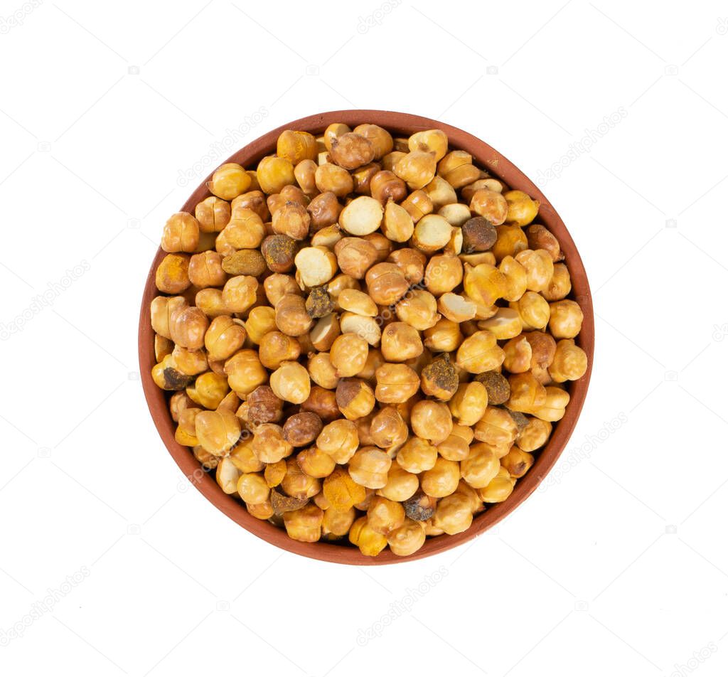 Garbanzo asado picante o gramo también conocido como Channa o Chana 2023