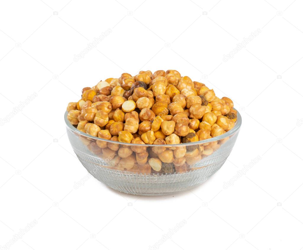 Garbanzo asado picante o gramo también conocido como Channa o Chana 2023