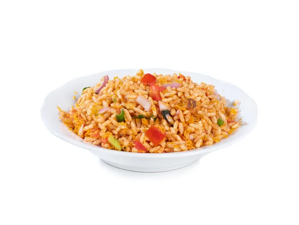 Indian Street Spicy Food Bhel Puri —  Fotos de Stock