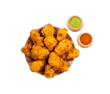 Hint Geleneksel Paneer Pakora ya da Pakoda Atıştırmalıkları