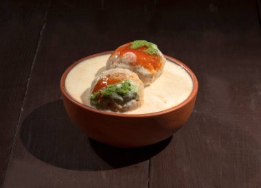 Indian Traditional Famous Special Dish Dahi Vada Also Called Dahi Bada or Dahi Wade