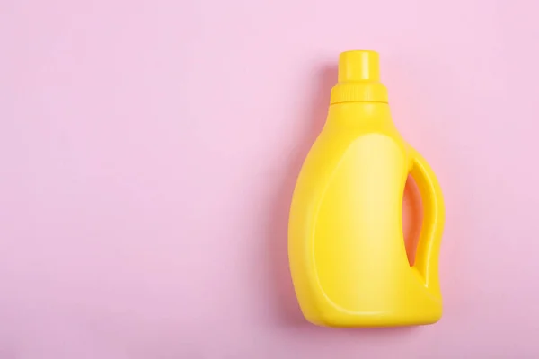 Botellas Detergente Ropa Mesa Productos Químicos Domésticos — Foto de Stock