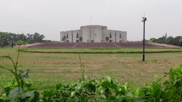 Bangladesh April 2021 Nedstängningen Coronavirus Avbryts Den Allmänna Verksamheten Vid — Stockvideo