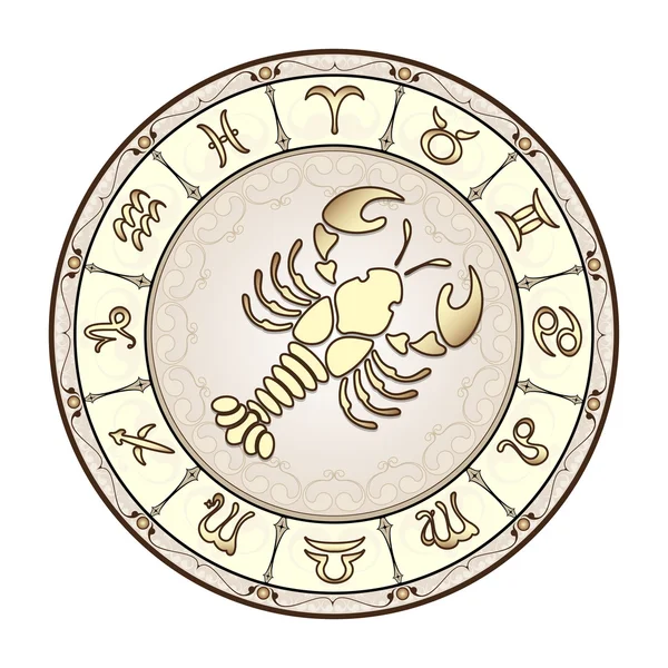 Znak zodiaku rak — Zdjęcie stockowe