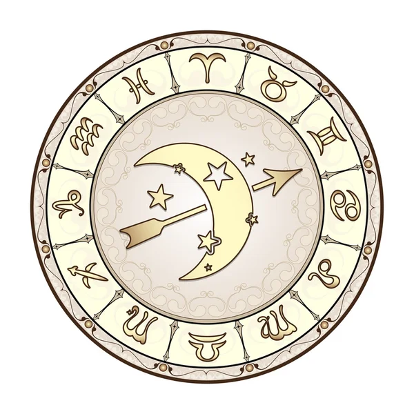 Znak zodiaku Strzelec — Zdjęcie stockowe