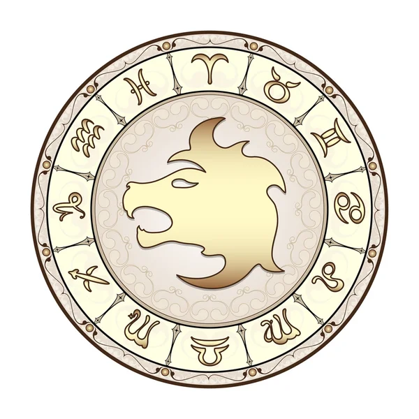 Zodiac sign Leo — Stock Photo, Image
