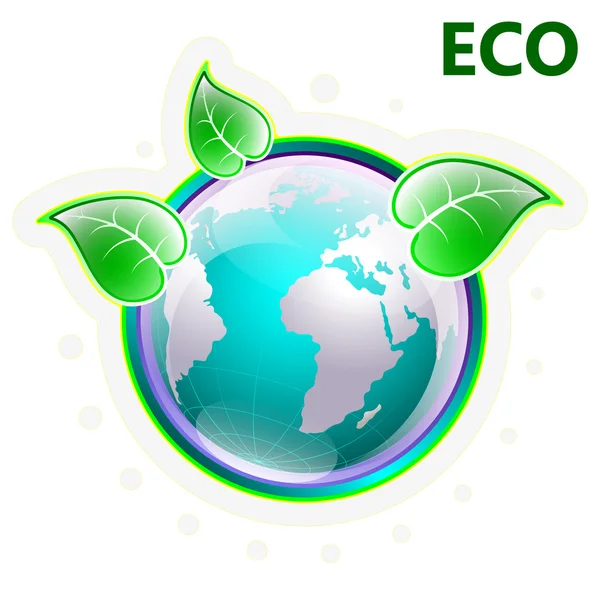 Earth day, illustration on theme ecology — Stock Photo, Image