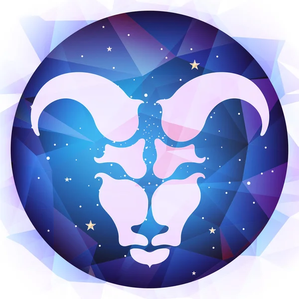 Signo do zodíaco Áries, ilustrações — Fotografia de Stock