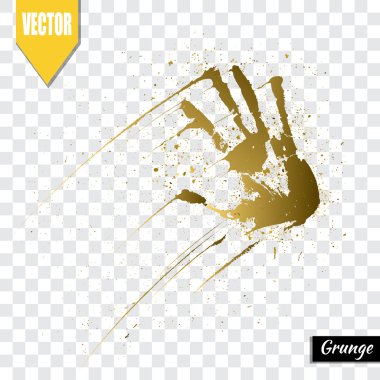 El baskı, grunge