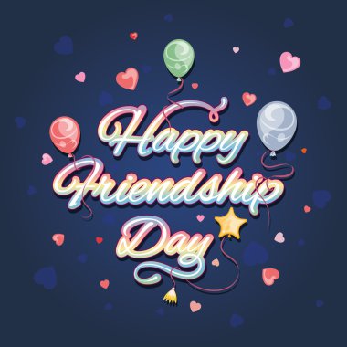 Mutlu arkadaşlık günleri.