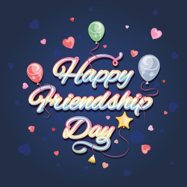 Mutlu arkadaşlık günleri.