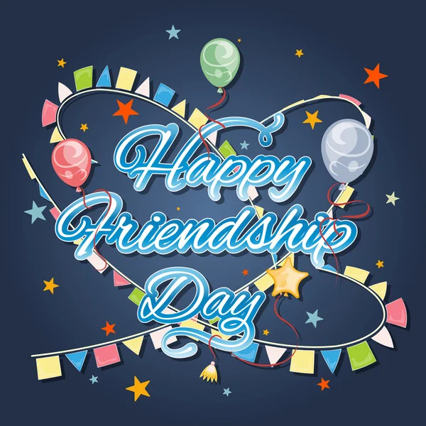 Happy friendship day — Stock Photo, Image