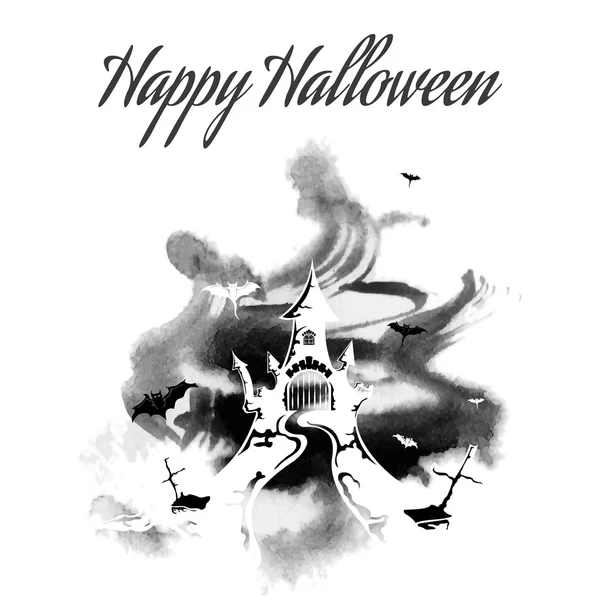 Happy Halloween, illustratie — Stockfoto