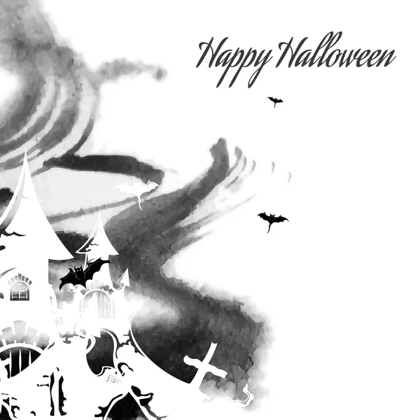 Veselý Halloween, ilustrace — Stock fotografie
