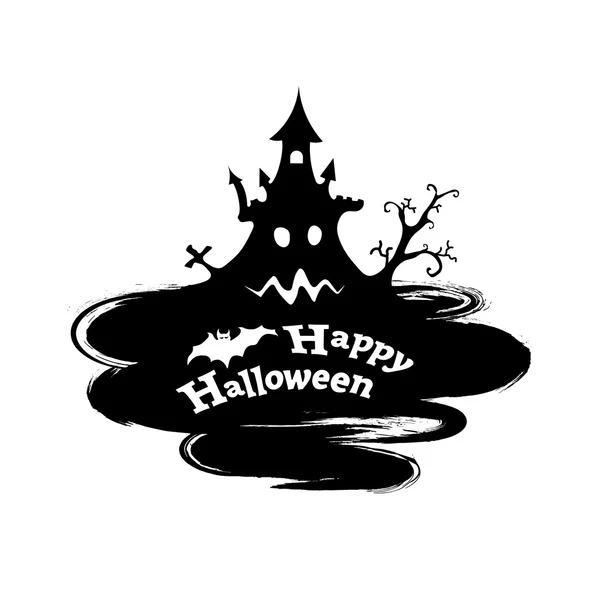 Feliz Halloween, ilustración — Archivo Imágenes Vectoriales