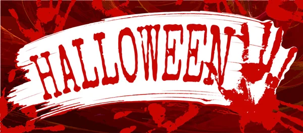 Texte d'Halloween, Illustration vectorielle — Image vectorielle