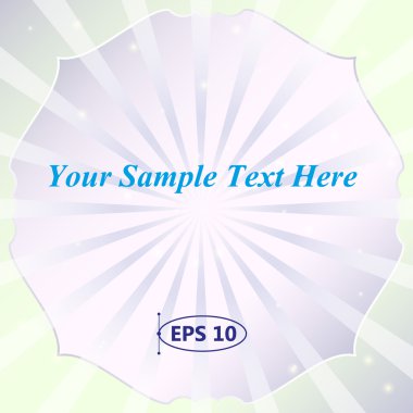 Radyal vektör arka plan retro.