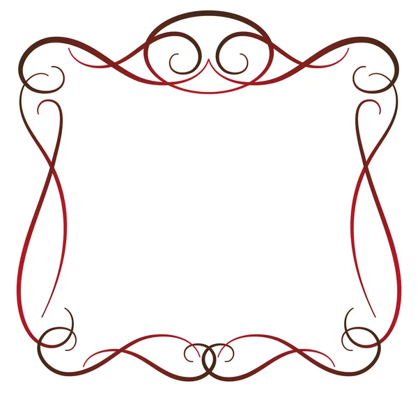 Cadre rétro, illustration vectorielle — Image vectorielle