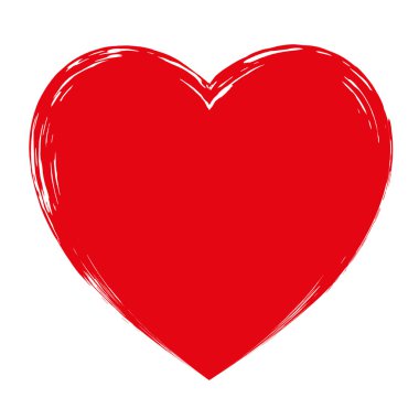 suluboya kalp, Sevgililer, vektör çizim