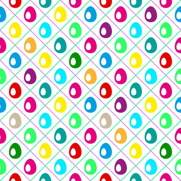Easter, seamless background — Stock Vector