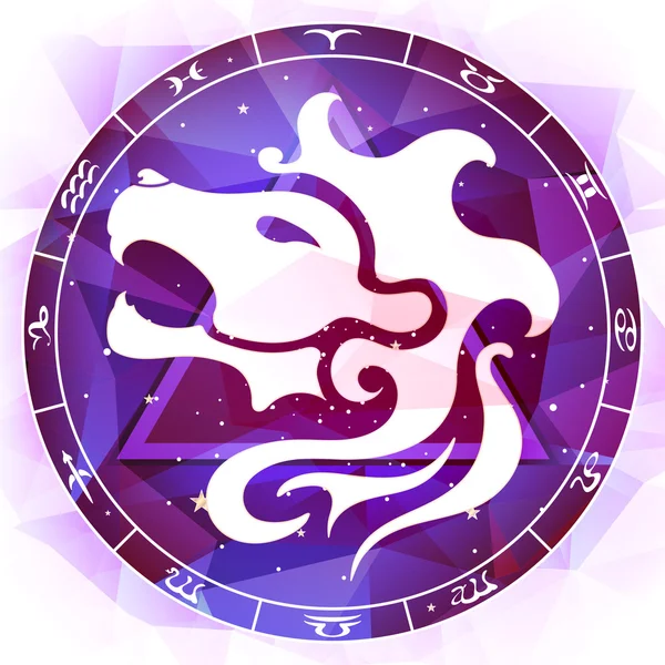 Znak zodiaku Leo — Wektor stockowy