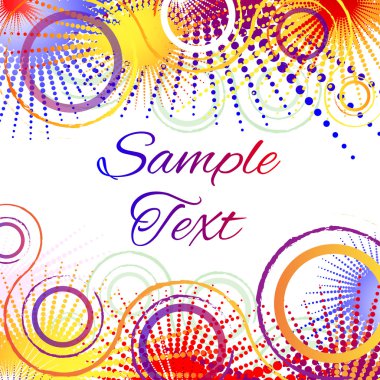 Soyut Parlak Arkaplan