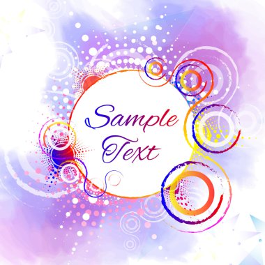 Soyut suluboya arkaplanı