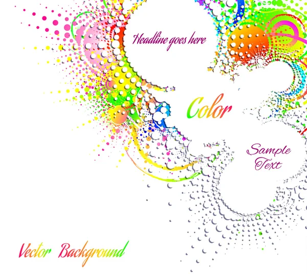 Resumen Fondo brillante — Vector de stock