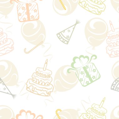 doğum günü kesintisiz arka plan