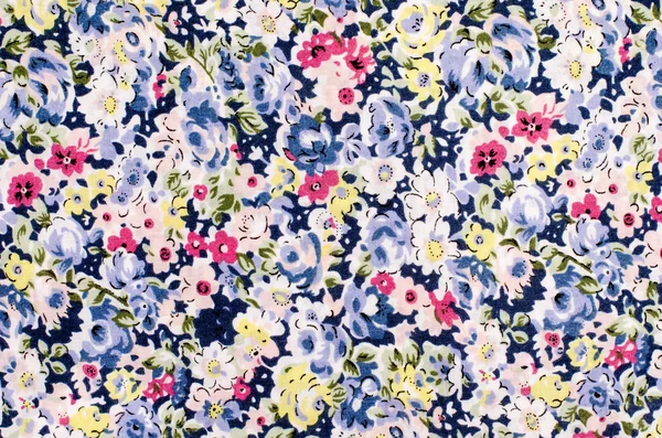 Floral pattern on fabric. — Stock Photo, Image