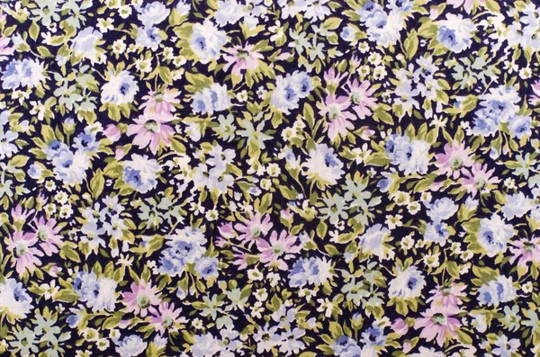 Floral pattern on fabric. — Stock Photo, Image