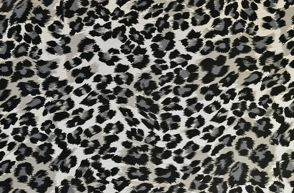 Patrón de leopardo gris y negro . —  Fotos de Stock