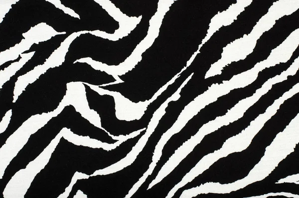 Чорно-білий візерунок зебри . — стокове фото