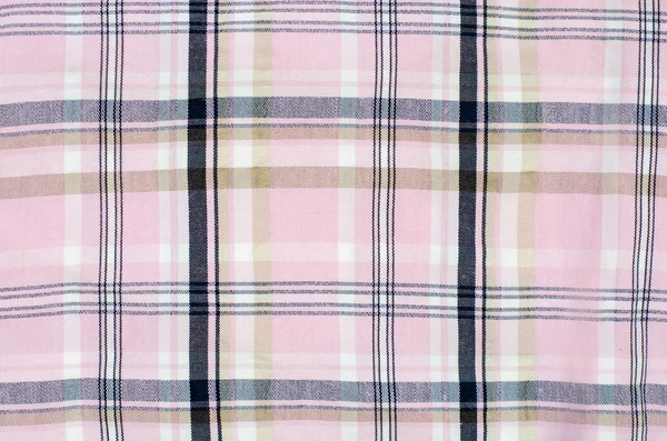 ピンクのタータンのパターン. — ストック写真