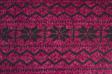 Örgü yün doku üzerinde kapat. 