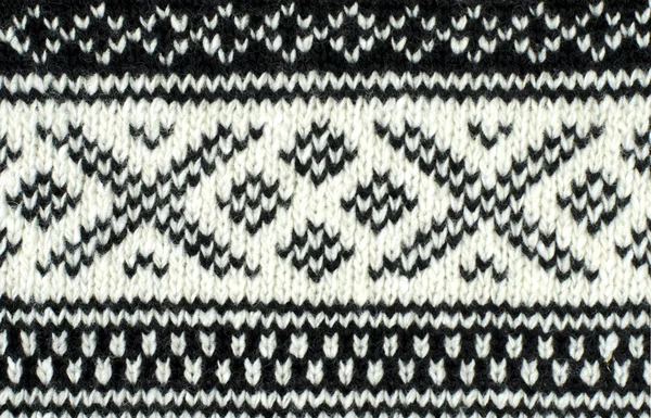 Close up on knit woolen texture. — Stock Photo, Image