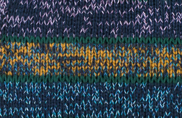 Close-up na textura de lã de malha . — Fotografia de Stock
