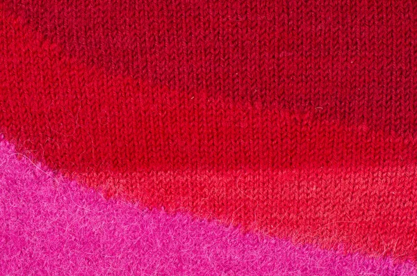 Close up on knit woolen texture. — Stock Photo, Image