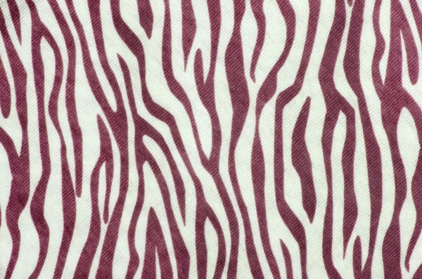 Red and white zebra pattern. — Stock Photo, Image