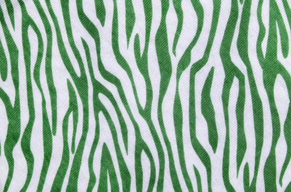 Groene en witte zebra-patroon. — Stockfoto