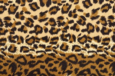 Kahverengi leopar kürk desen.
