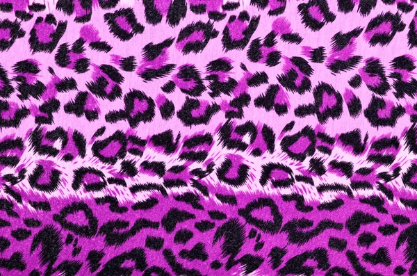 Patrón de piel de leopardo rosa y negro . — Foto de Stock