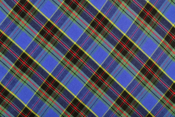 Skotský kostkovaným vzorem. — Stock fotografie