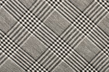 Siyah ve beyaz houndstooth desen meydanlarda.