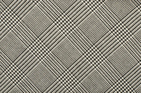 Black and white houndstooth pattern in squares. — Stock Photo, Image