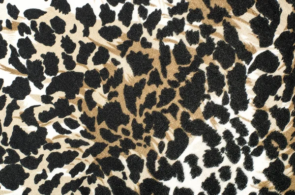 Brown and black leopard fur pattern. — Stock Photo, Image