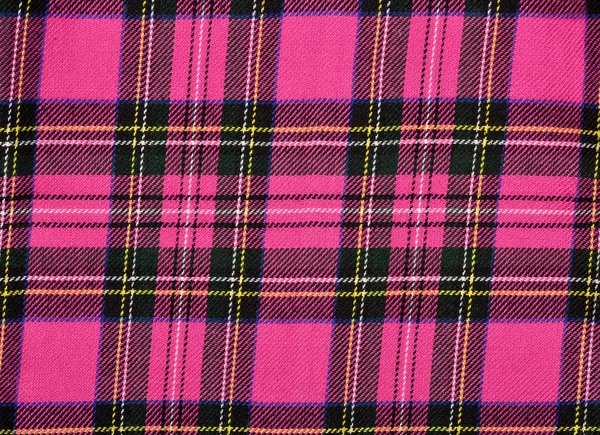 Skotský kostkovaným vzorem. — Stock fotografie