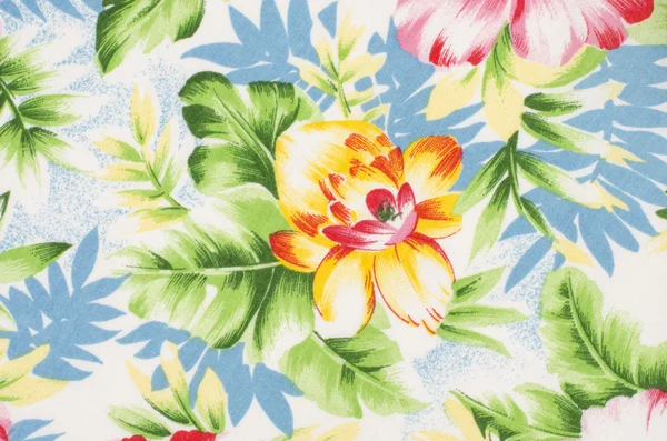 Patrón floral en tela . —  Fotos de Stock