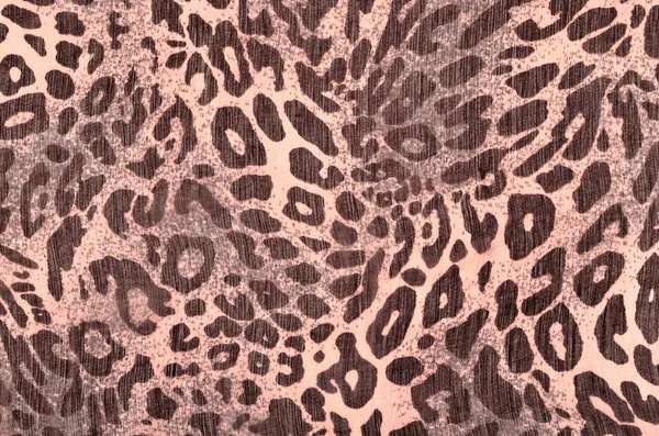 Black and pink leopard fur pattern. — Stock Photo, Image